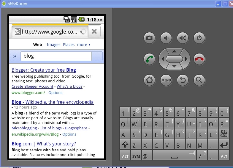 내 컴퓨터 Pc에서 안드로이드폰2.2 돌려 보자 [Android2.2 Phone]