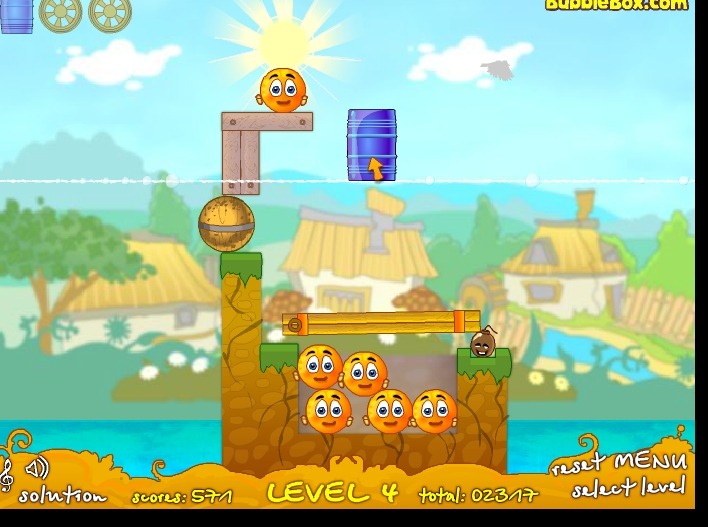 머리쓰는 게임 [사과를 지켜라]