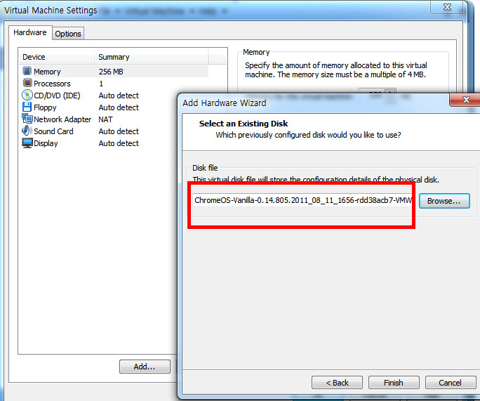 구글크롬 Os (Chrome Os) 를 Vmware Player에서 구동하여 맛 보기