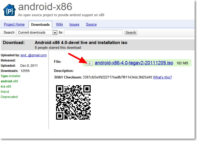 버추얼박스로 안드로이드Android 4.0 아이스크림 컴퓨터Pc에서 구동