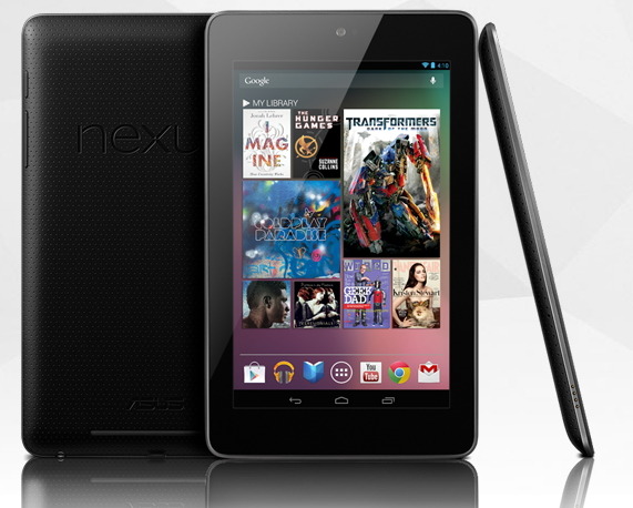 구글 넥서스7 -안드로이드4.1젤리빈(Jelly Bean) 탑재된 7인치 태블릿