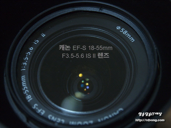 렌즈필터와 렌즈 파이 구경(지름)