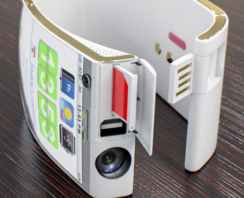 팔찌 스마트폰? Smile Emopulse 128 가격 550달러