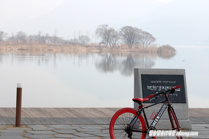 북한강 자전거길에 가다, 자전거 타고 봄의 따스한 기운을 느끼며