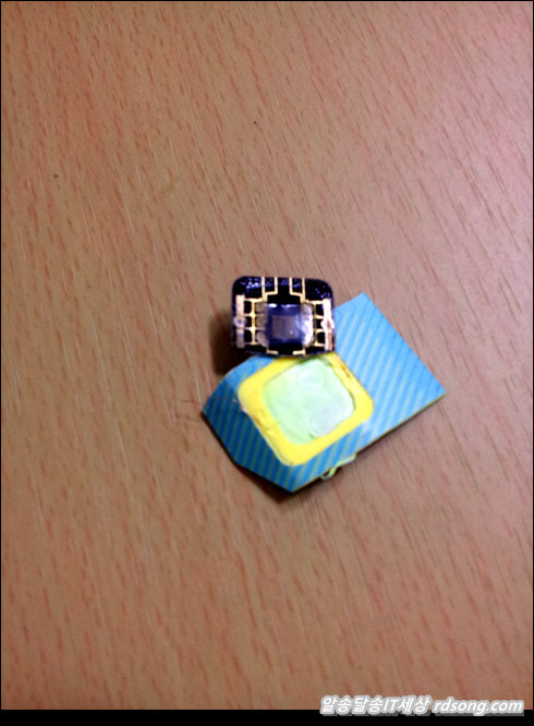 신용카드 Ic칩 어떻게 생겼는지 분해