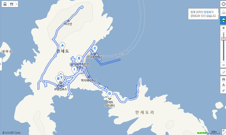 만재도 다음로드뷰와 네이버 거리뷰로 가보다 [ 삼시세끼 촬영지 ]