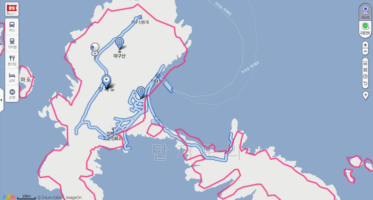 만재도 다음로드뷰와 네이버 거리뷰로 가보다 [ 삼시세끼 촬영지 ]