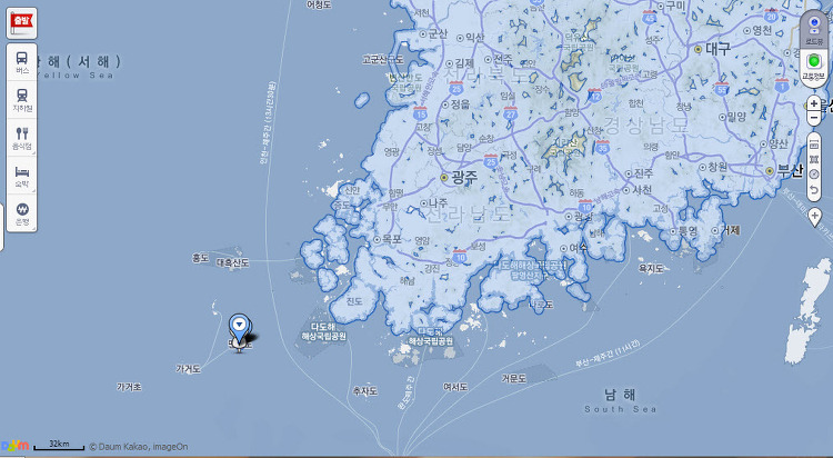 만재도 다음로드뷰와 네이버 거리뷰로 가보다 [ 삼시세끼 촬영지 ]