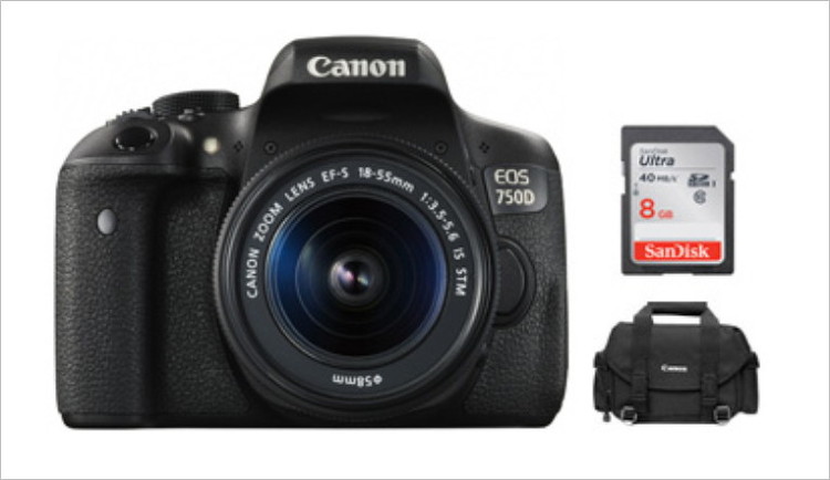 캐논 750D 카메라 간략 스펙과 가격