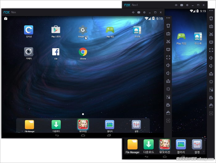 녹스 멀티드라이브 Multi Drive 실행 해 보다