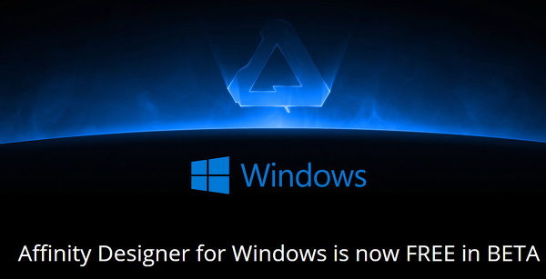 디자인툴 Affinity Designer 1.5.0.5 윈도우용 무료 베타 버젼 설치