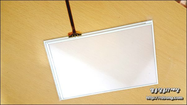 네비게이션 터치패널 밀림으로 교체 Diy 하다 [ 7인치 클리어 터치패널 구입 ]