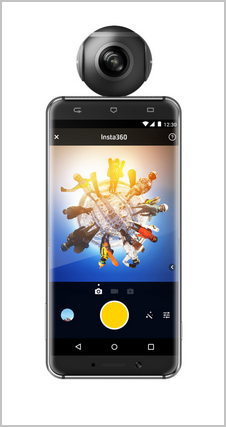 Insta360 Air 안드로이드 스마트폰에 연결하여 사용하는 360도 카메라 [ Vr 카메라 ]