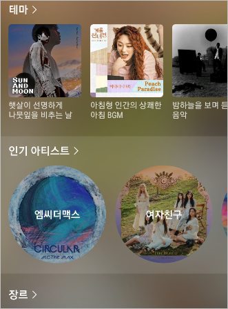 새로 바뀐 삼성 뮤직 Samsung Music 어플