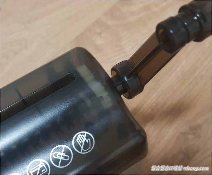 수동 미니 문서 세단기 &#8211; 문서 분쇄기 사용해 보니 [ 다이소 제품]