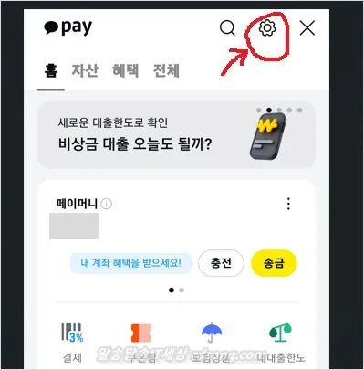 카카오페이 인증서 비밀번호 분실 찾기