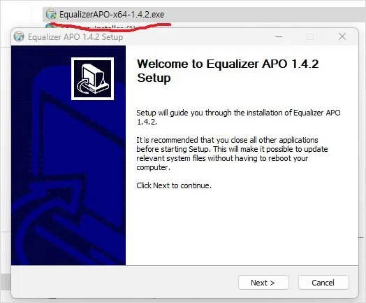 소리 증폭 equalizer apo 업데이트