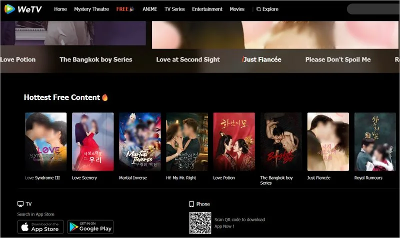 중국 웹 드라마 사이트 TOP3 한국어 자막